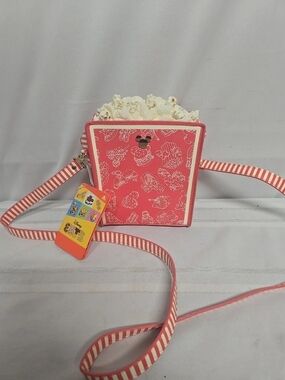 Disney World Parks Disney Eats Snacks Popcorn Box Crossbody Bag 2024 NEW